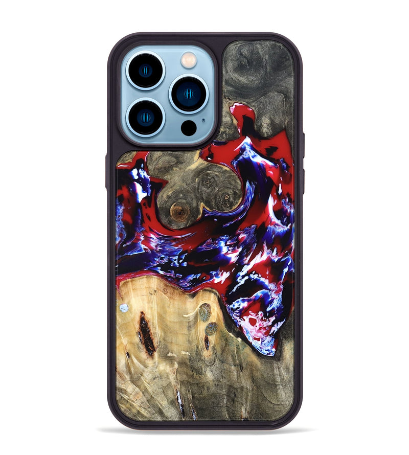 iPhone 14 Pro Max Wood Phone Case - Easton (Merica, 820439)
