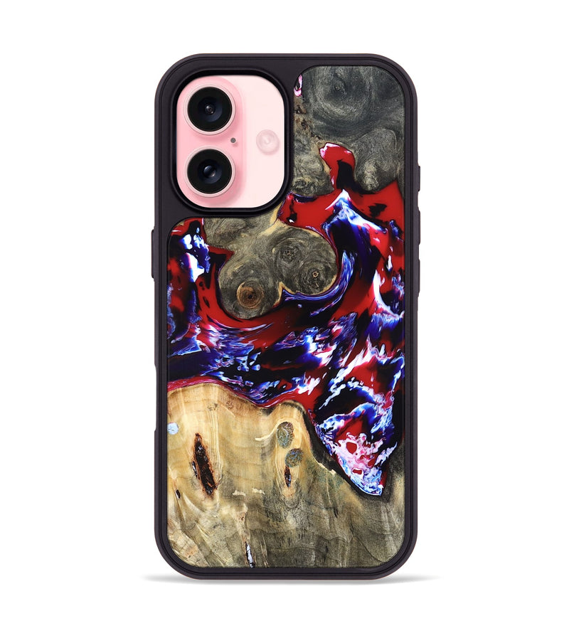 iPhone 16 Wood Phone Case - Easton (Merica, 820439)