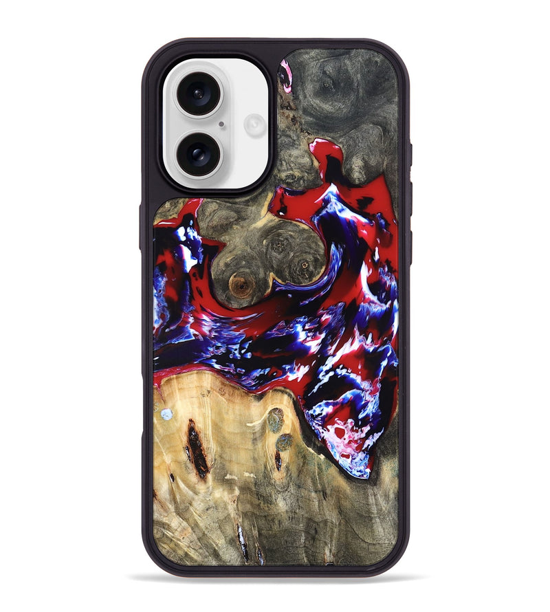 iPhone 16 Plus Wood Phone Case - Easton (Merica, 820439)