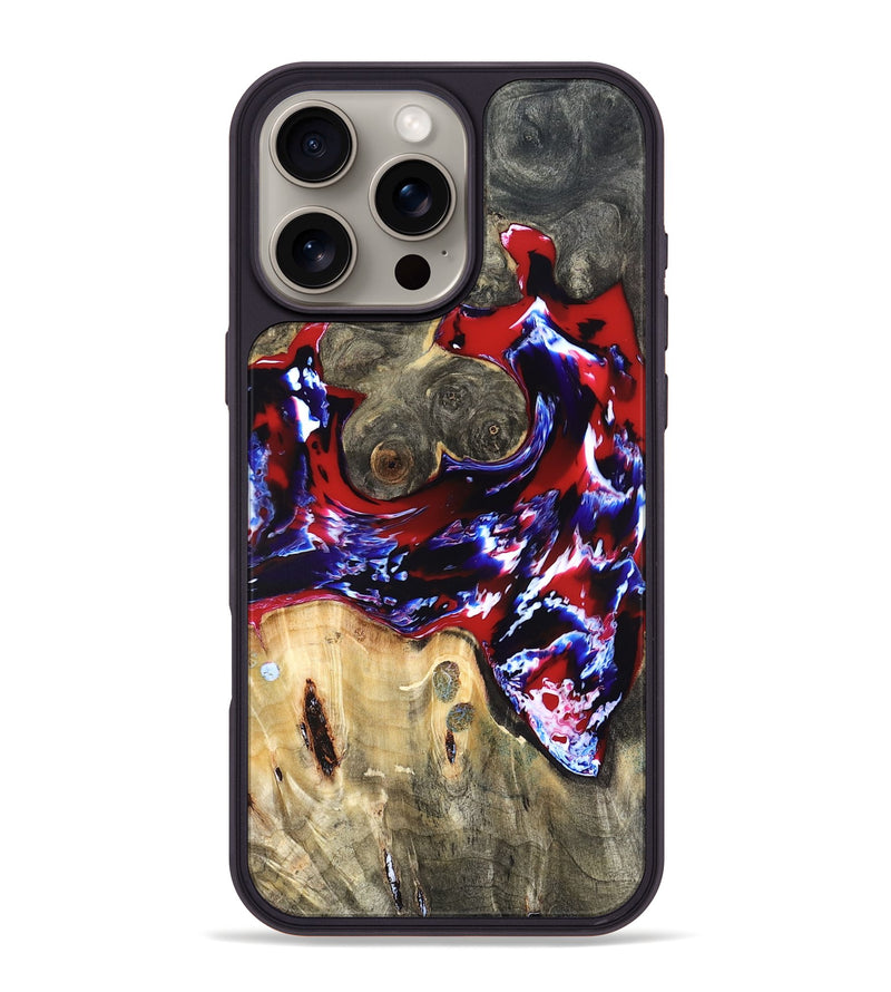 iPhone 16 Pro Max Wood Phone Case - Easton (Merica, 820439)