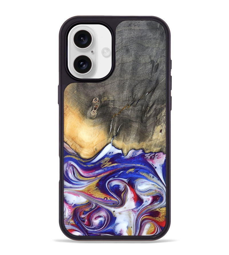 iPhone 16 Plus Wood Phone Case - Kole (Merica, 820445)