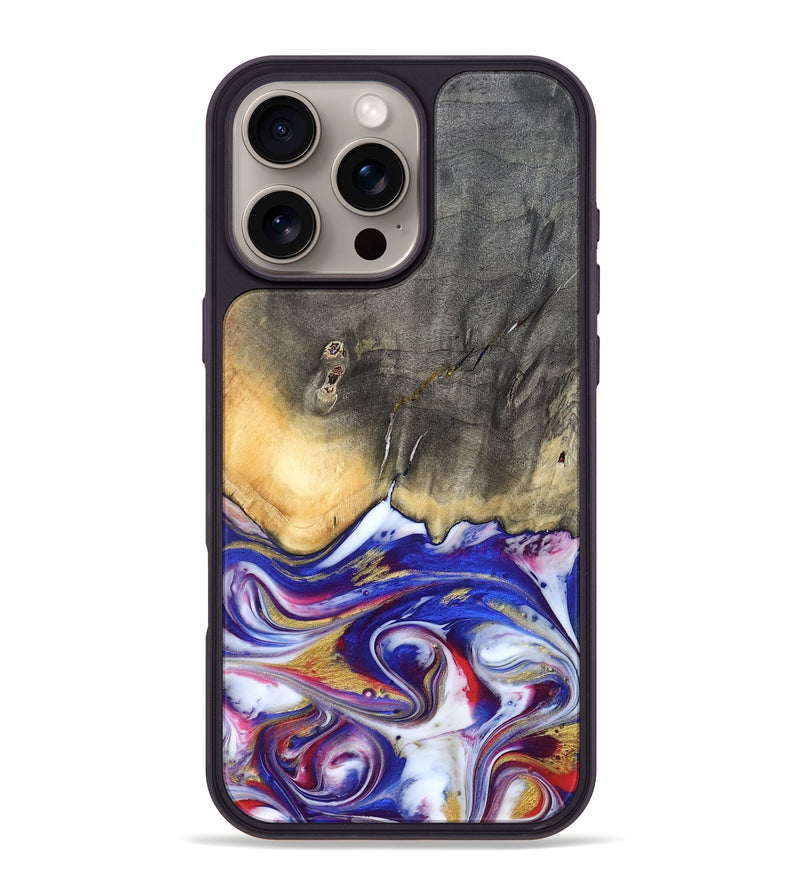 iPhone 16 Pro Max Wood Phone Case - Kole (Merica, 820445)