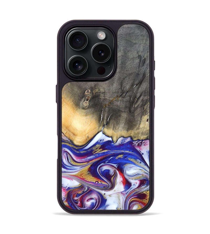 iPhone 16 Pro Wood Phone Case - Kole (Merica, 820445)