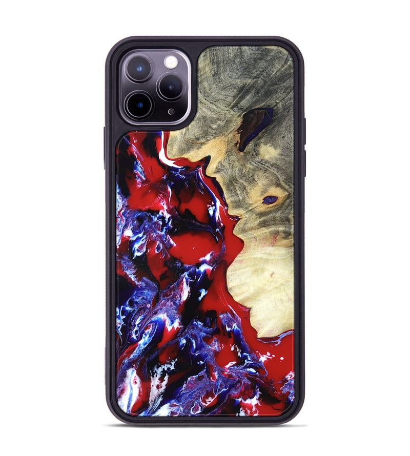 iPhone 11 Pro Max Wood Phone Case - Curtis (Merica, 820446)