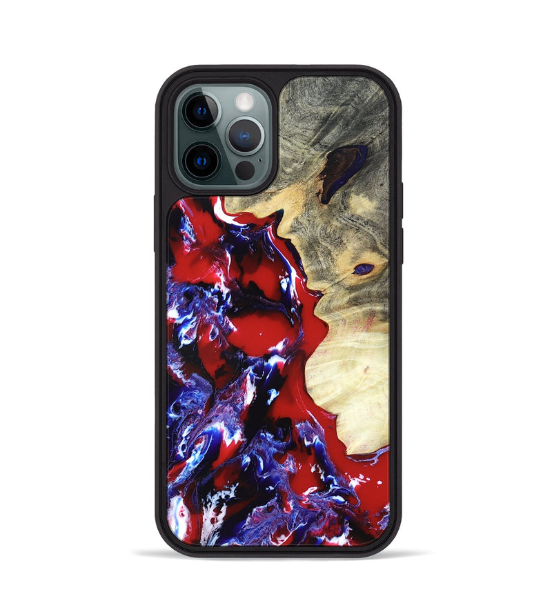 iPhone 12 Pro Wood Phone Case - Curtis (Merica, 820446)