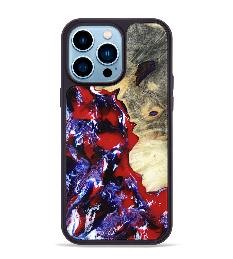 iPhone 14 Pro Max Wood Phone Case - Curtis (Merica, 820446)