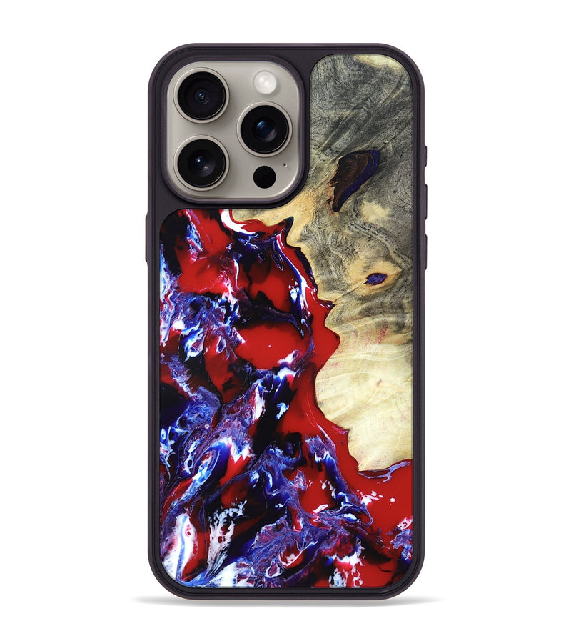 iPhone 15 Pro Max Wood Phone Case - Curtis (Merica, 820446)