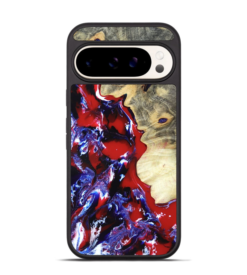 Pixel 9 Pro Wood Phone Case - Curtis (Merica, 820446)