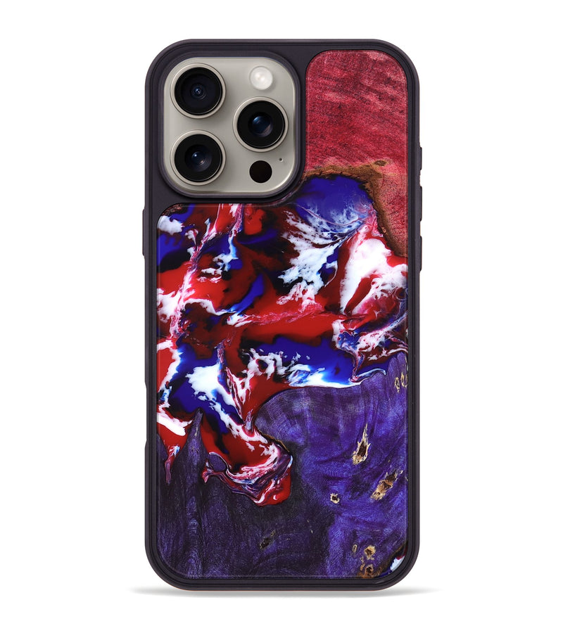 iPhone 16 Pro Max Wood Phone Case - Marla (Merica, 820447)