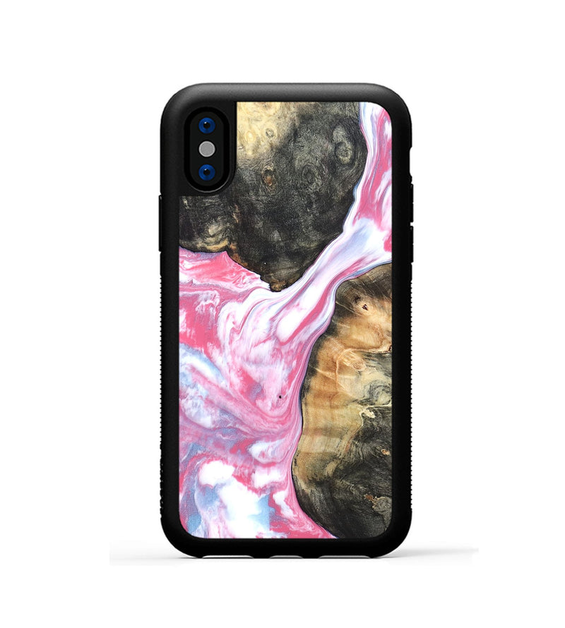 iPhone Xs Wood Phone Case - Kory (Merica, 820449)