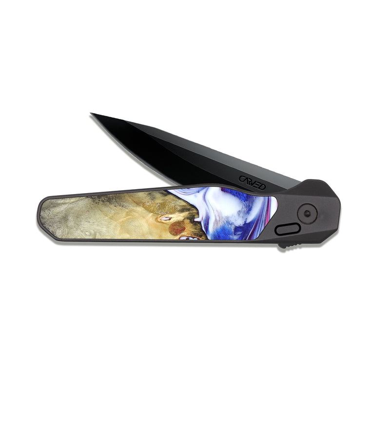 EDC Dark Slate Wood Pocket Knife - Stone (Merica, 820452)