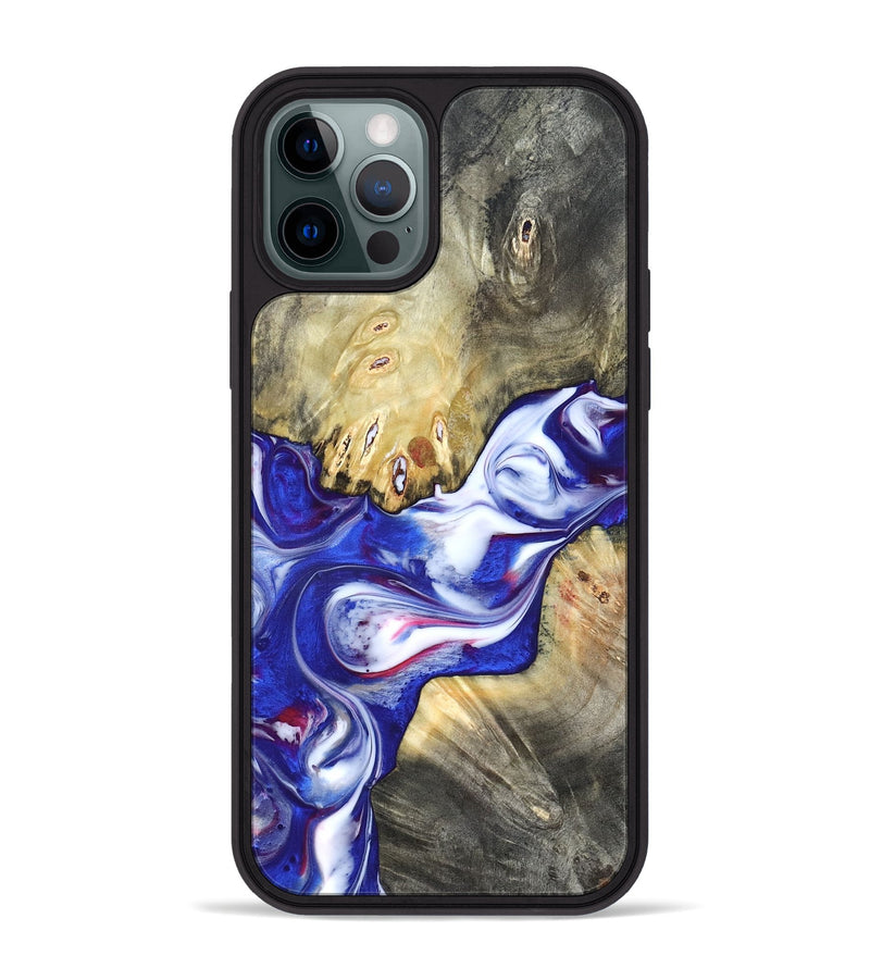 iPhone 12 Pro Max Wood Phone Case - Stone (Merica, 820452)