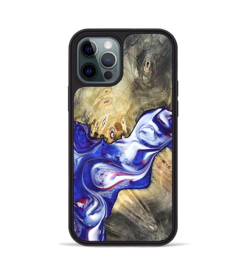 iPhone 12 Pro Wood Phone Case - Stone (Merica, 820452)
