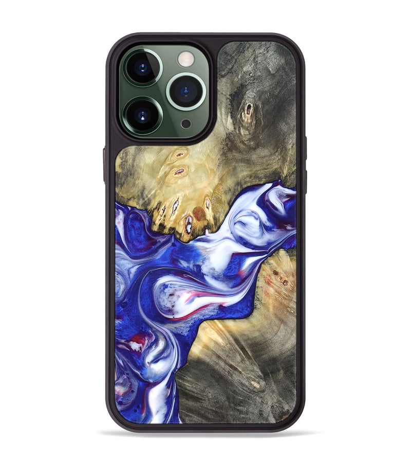 iPhone 13 Pro Max Wood Phone Case - Stone (Merica, 820452)