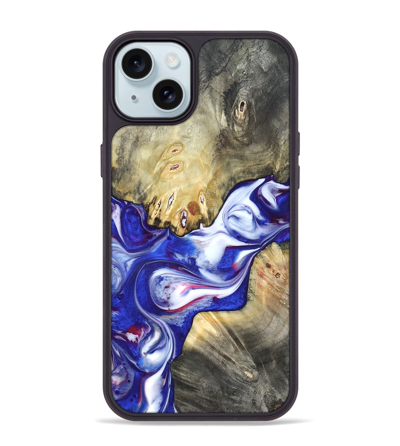 iPhone 15 Plus Wood Phone Case - Stone (Merica, 820452)