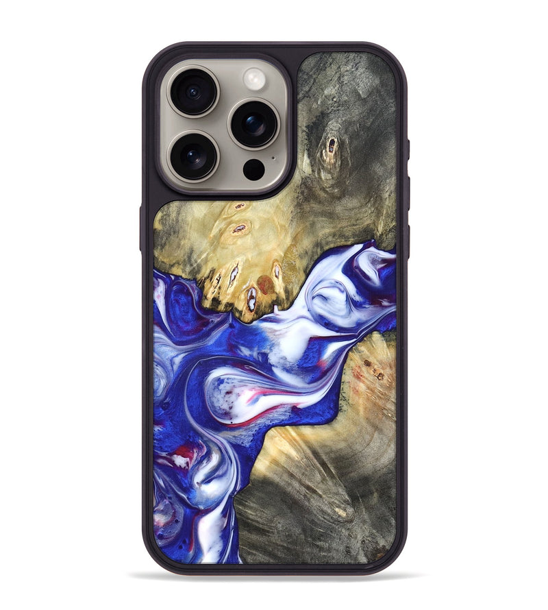 iPhone 15 Pro Max Wood Phone Case - Stone (Merica, 820452)