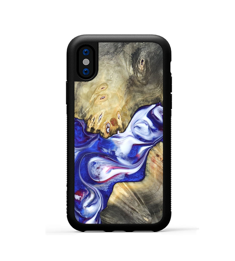 iPhone Xs Wood Phone Case - Stone (Merica, 820452)