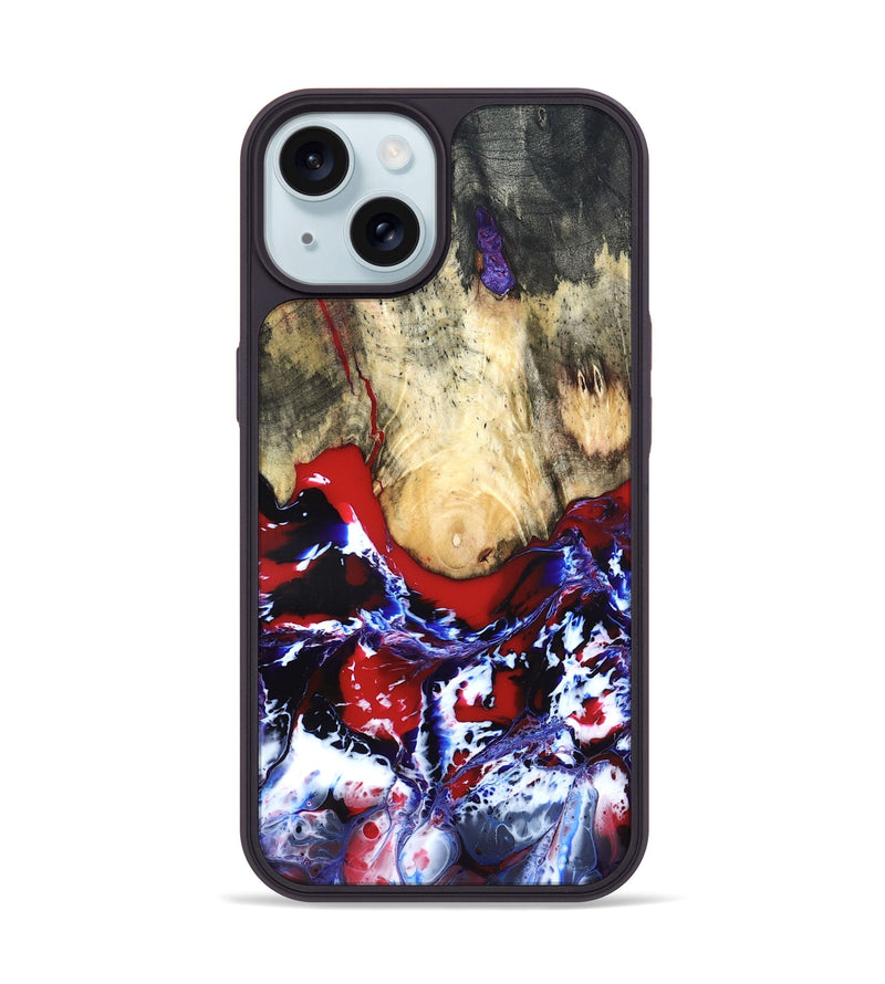 iPhone 15 Wood Phone Case - Verla (Merica, 820453)