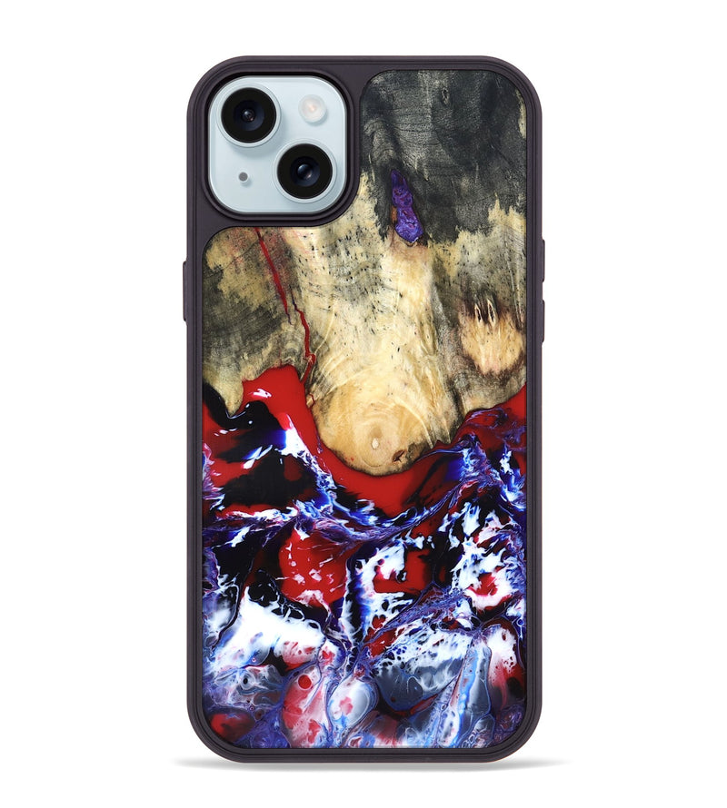 iPhone 15 Plus Wood Phone Case - Verla (Merica, 820453)