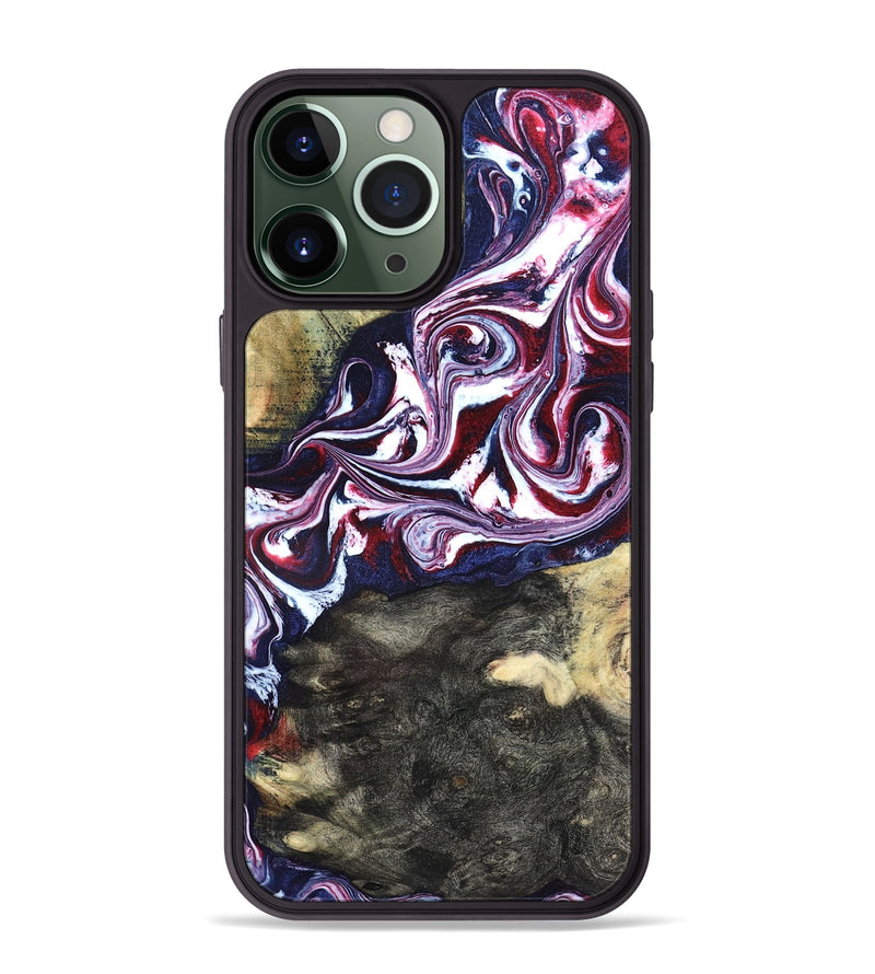 iPhone 13 Pro Max Wood Phone Case - Uriah (Merica, 820455)