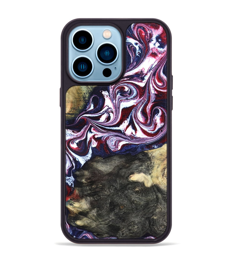 iPhone 14 Pro Max Wood Phone Case - Uriah (Merica, 820455)