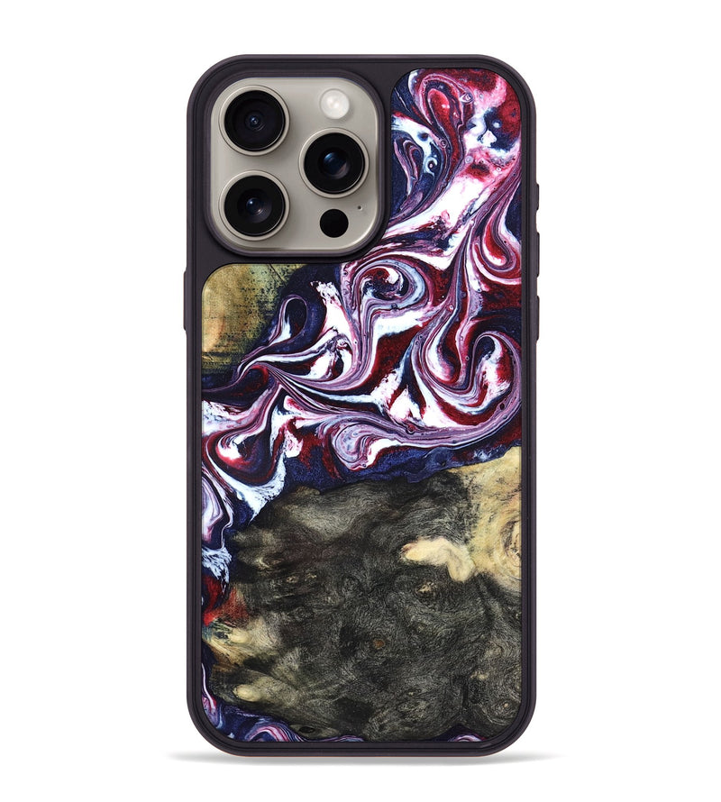 iPhone 15 Pro Max Wood Phone Case - Uriah (Merica, 820455)