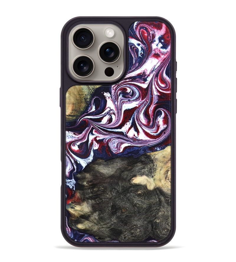 iPhone 16 Pro Max Wood Phone Case - Uriah (Merica, 820455)