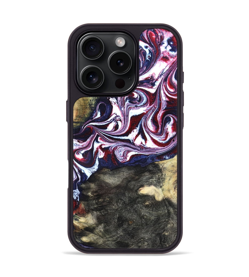 iPhone 16 Pro Wood Phone Case - Uriah (Merica, 820455)