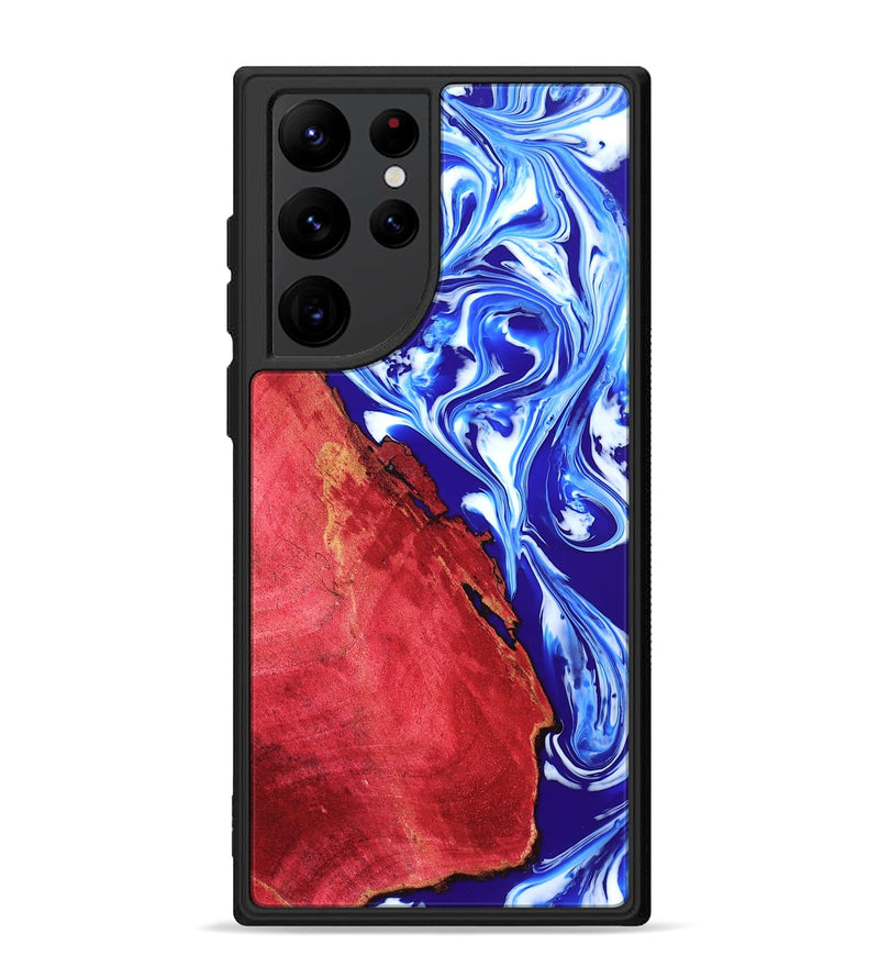 Galaxy S22 Ultra Wood Phone Case - Suzan (Merica, 820456)