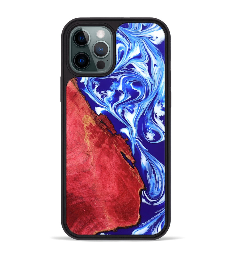 iPhone 12 Pro Max Wood Phone Case - Suzan (Merica, 820456)