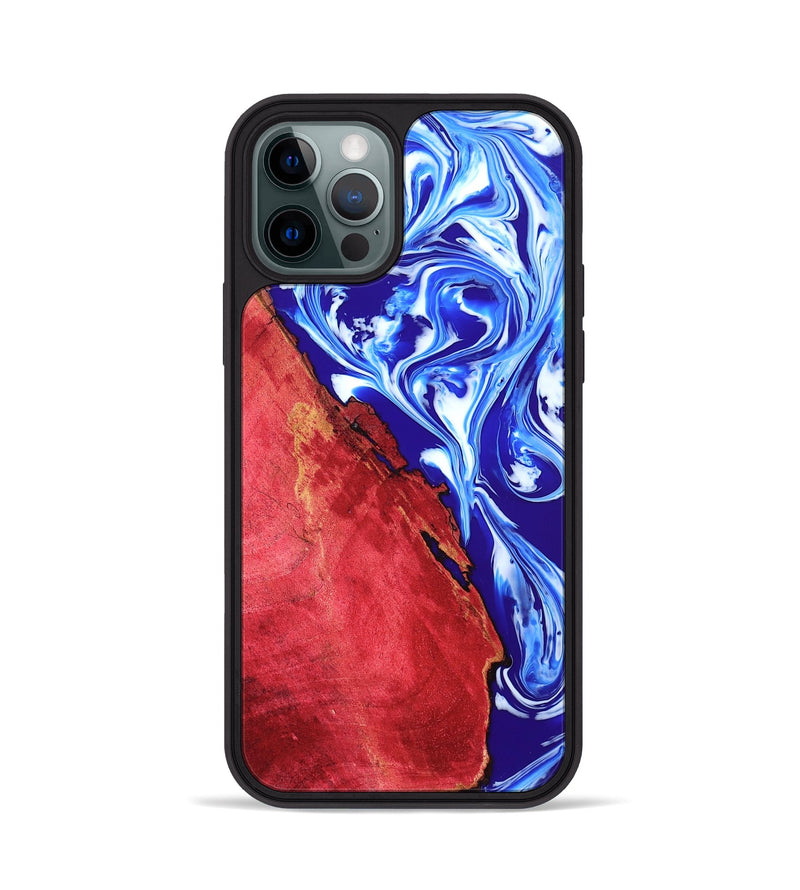 iPhone 12 Pro Wood Phone Case - Suzan (Merica, 820456)