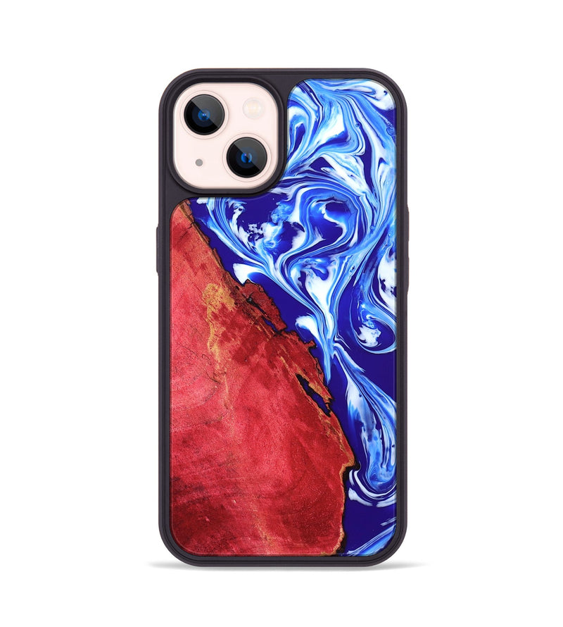 iPhone 14 Wood Phone Case - Suzan (Merica, 820456)