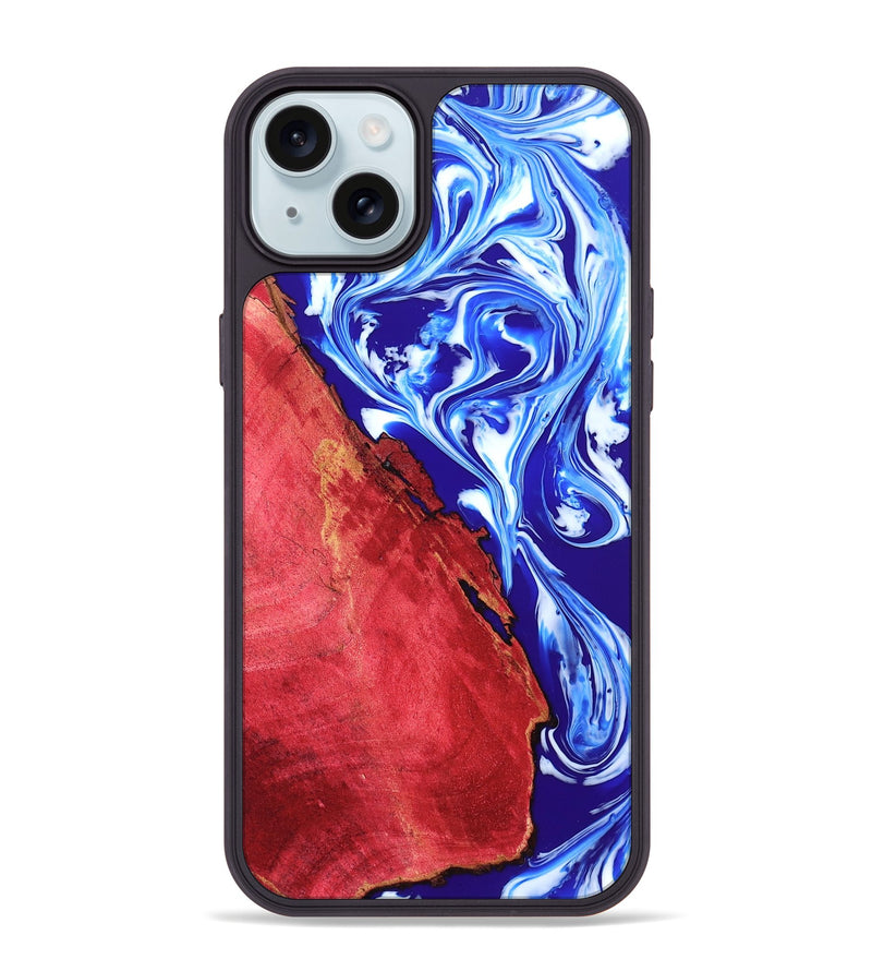 iPhone 15 Plus Wood Phone Case - Suzan (Merica, 820456)