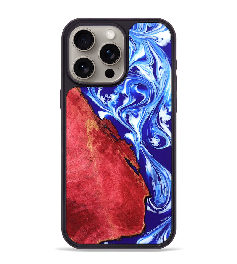 iPhone 15 Pro Max Wood Phone Case - Suzan (Merica, 820456)