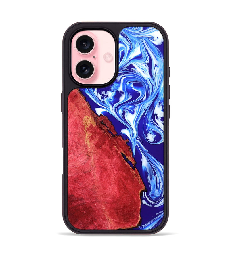 iPhone 16 Wood Phone Case - Suzan (Merica, 820456)