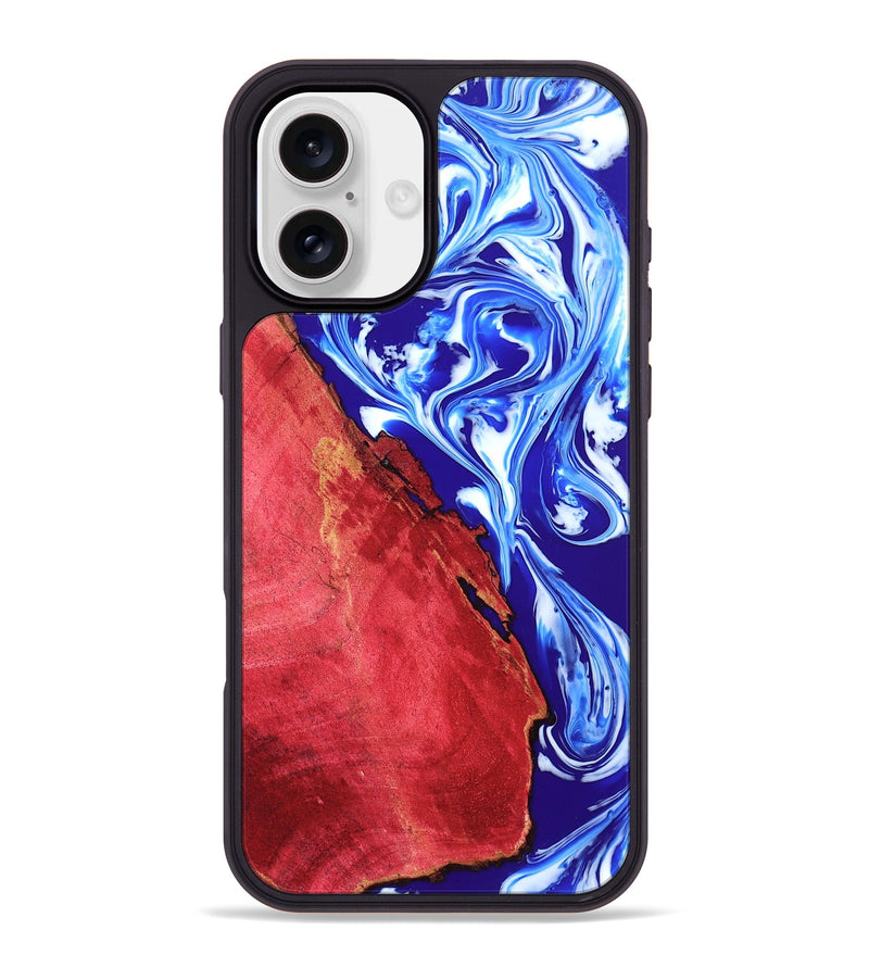 iPhone 16 Plus Wood Phone Case - Suzan (Merica, 820456)