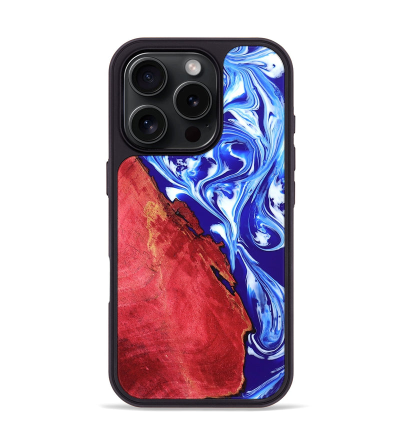 iPhone 16 Pro Wood Phone Case - Suzan (Merica, 820456)
