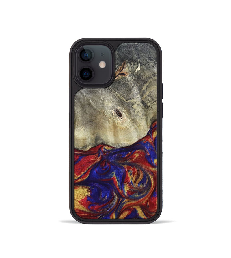 iPhone 12 mini Wood Phone Case - Mariam (Merica, 820460)