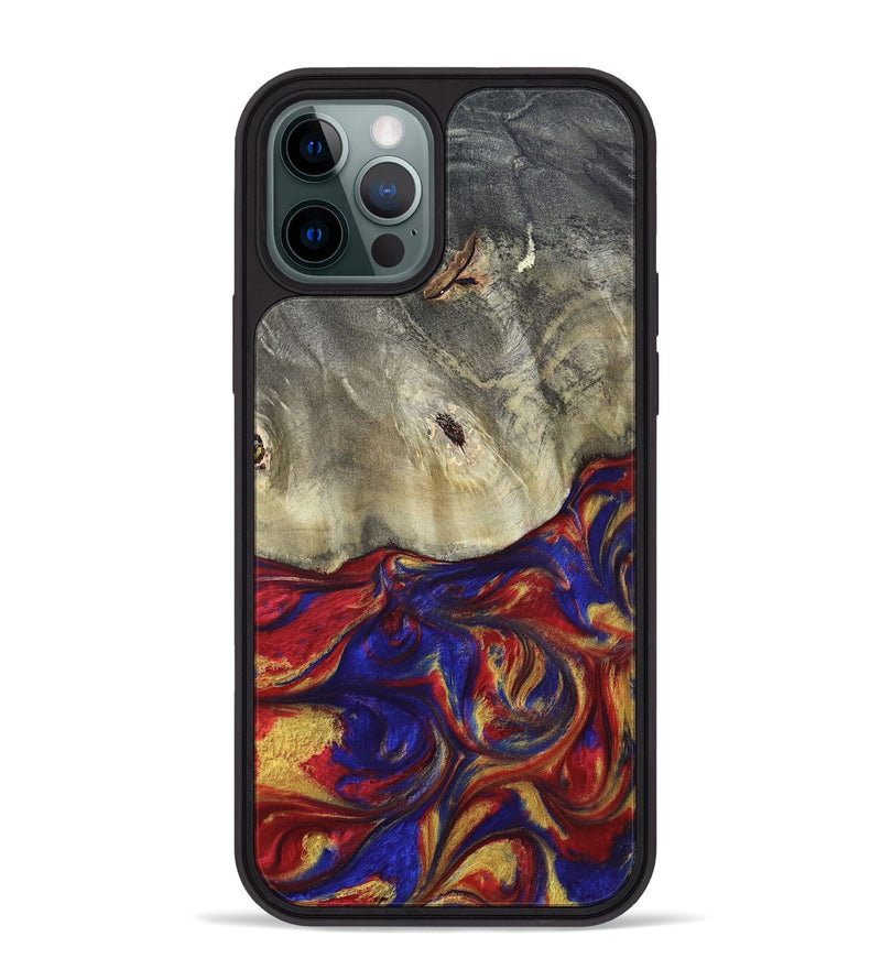 iPhone 12 Pro Max Wood Phone Case - Mariam (Merica, 820460)