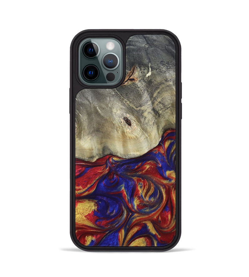 iPhone 12 Pro Wood Phone Case - Mariam (Merica, 820460)