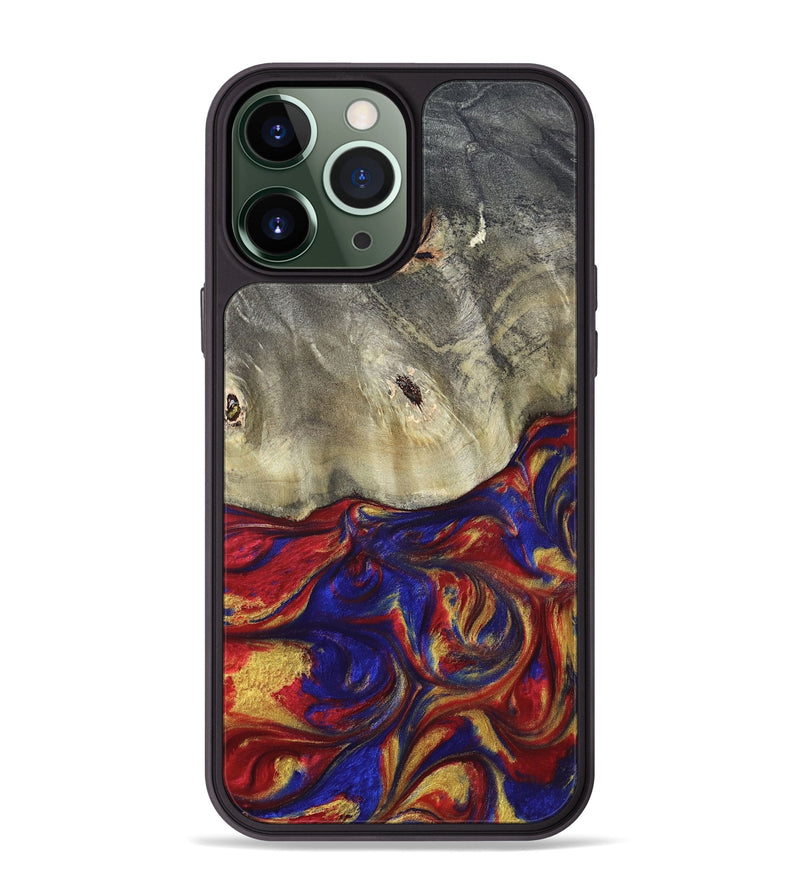 iPhone 13 Pro Max Wood Phone Case - Mariam (Merica, 820460)