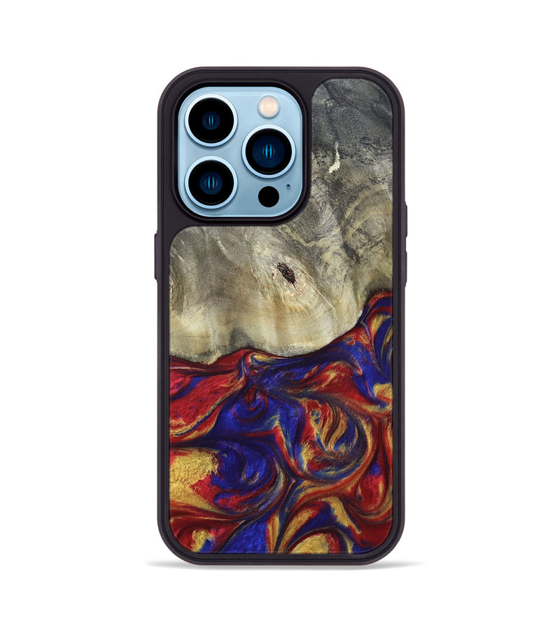 iPhone 14 Pro Wood Phone Case - Mariam (Merica, 820460)