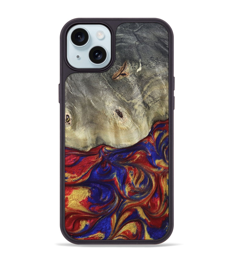 iPhone 15 Plus Wood Phone Case - Mariam (Merica, 820460)