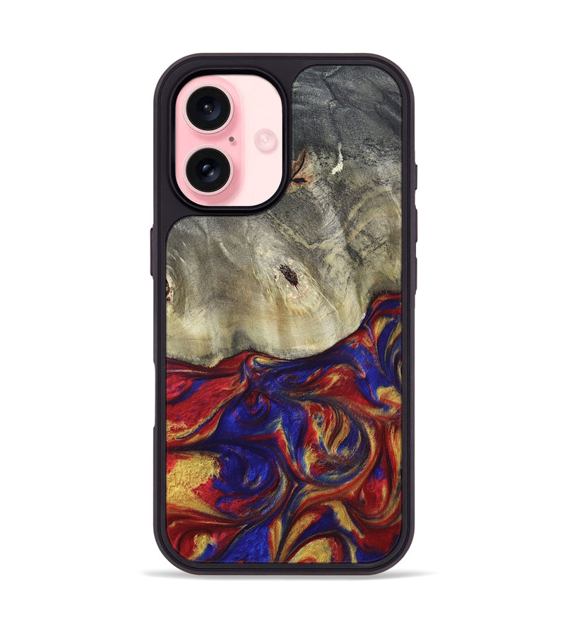 iPhone 16 Wood Phone Case - Mariam (Merica, 820460)