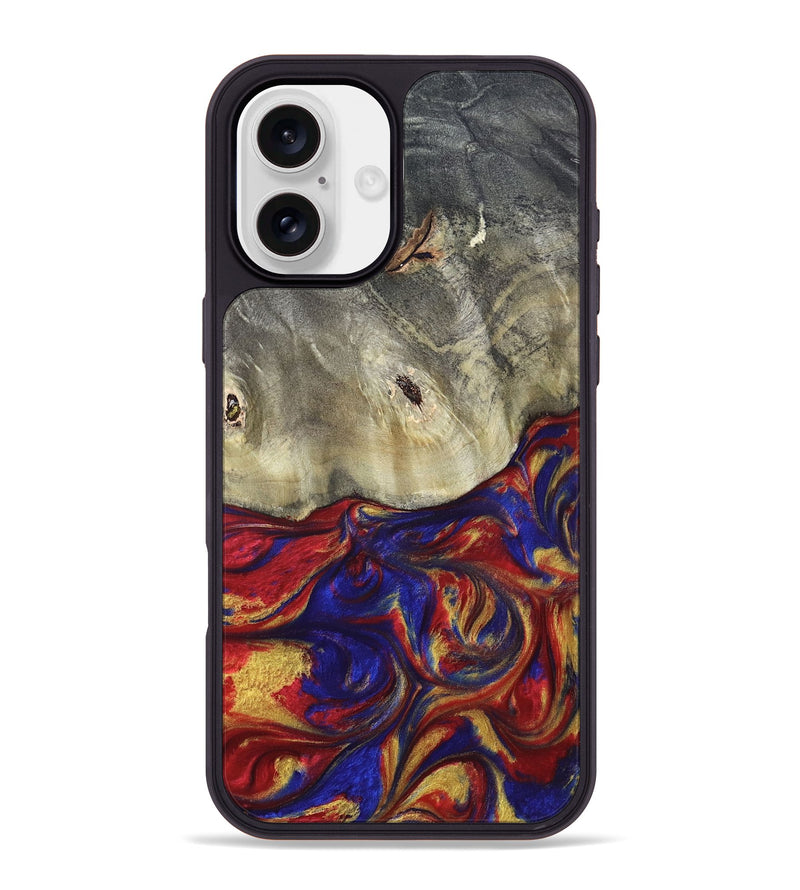 iPhone 16 Plus Wood Phone Case - Mariam (Merica, 820460)