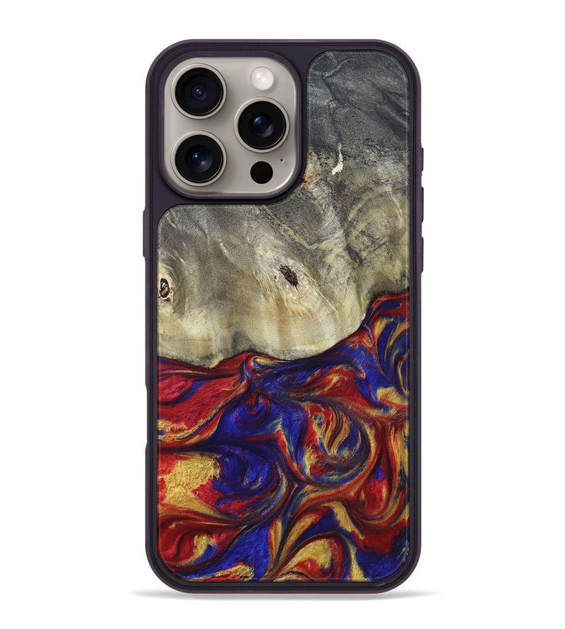 iPhone 16 Pro Max Wood Phone Case - Mariam (Merica, 820460)