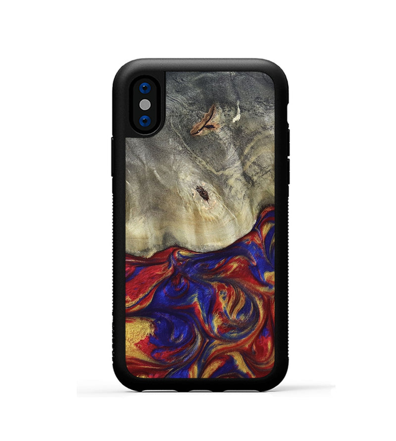 iPhone Xs Wood Phone Case - Mariam (Merica, 820460)