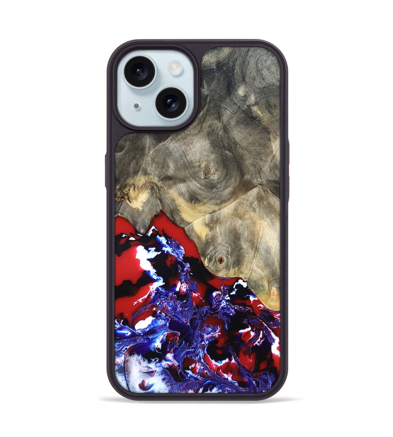 iPhone 15 Wood Phone Case - Connie (Merica, 820462)