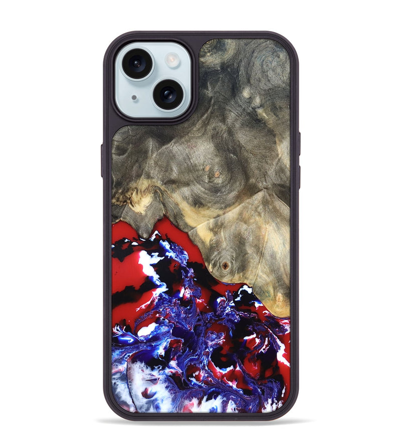 iPhone 15 Plus Wood Phone Case - Connie (Merica, 820462)