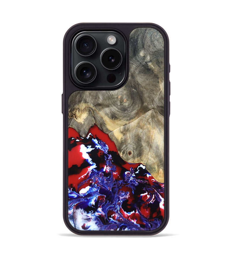 iPhone 15 Pro Wood Phone Case - Connie (Merica, 820462)